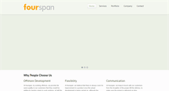 Desktop Screenshot of fourspan.com