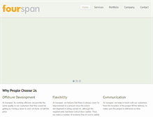 Tablet Screenshot of fourspan.com